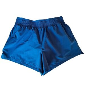 TEK GEAR Women Workout Shorts Blue Athletic Gym Fitness Size M